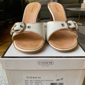 White Coach heels!